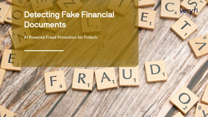 Detecting Fake Financial Documents: AI-Powered Fraud Prevention for Fintech