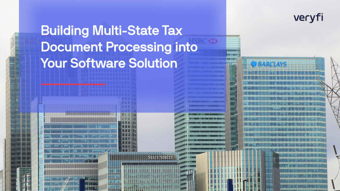 Building Multi-State Tax Document Processing into Your Software Solution