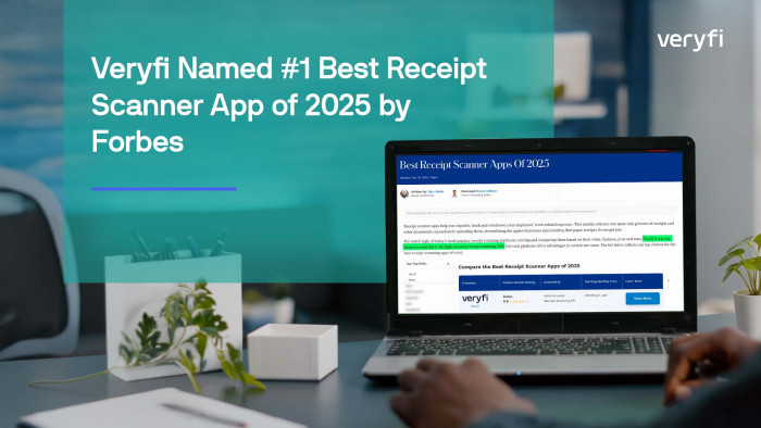 Veryfi Named #1 Best Receipt Scanner App of 2025 by Forbes