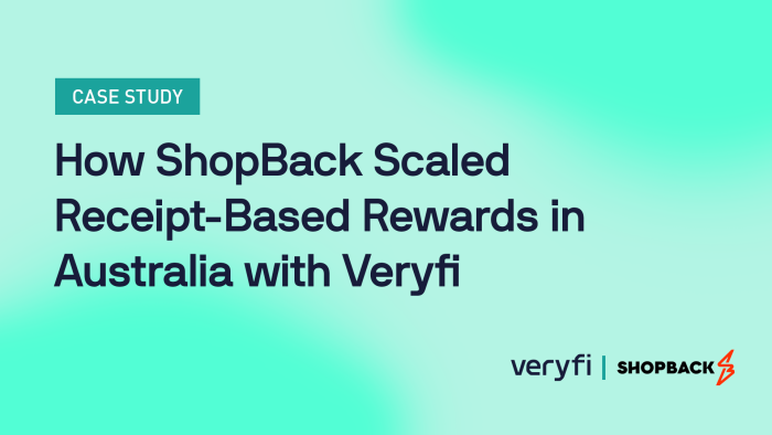 How ShopBack Scaled Receipt-Based Rewards in Australia with Veryfi