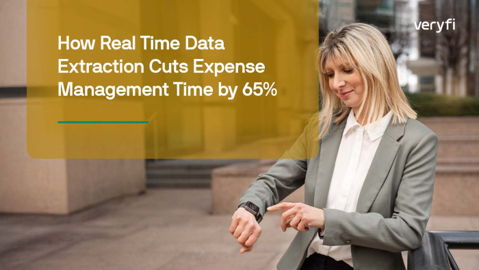 How Real-Time Data Extraction Cuts Expense Management Time by 65%