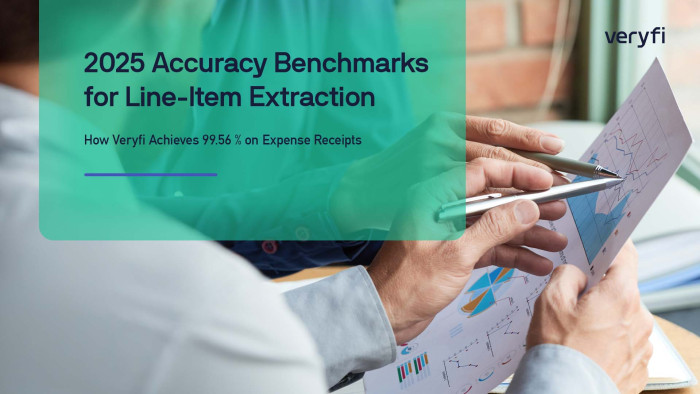 2025 Accuracy Benchmarks for Line-Item Extraction: How Veryfi Achieves 99.56% on Expense Receipts