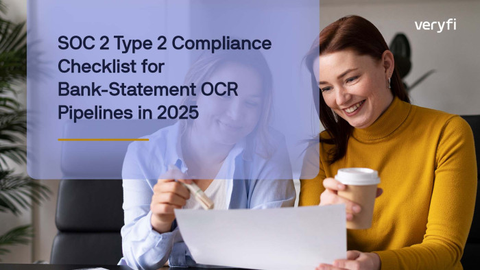 SOC 2 Type II Compliance Checklist for Bank-Statement OCR Pipelines in 2025