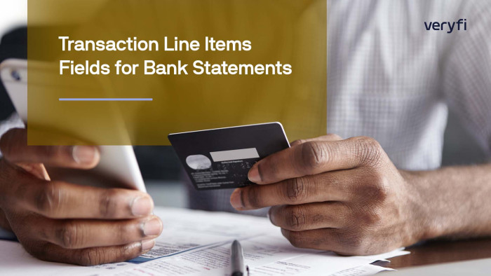 Bank Statements ► Transaction Line-Items