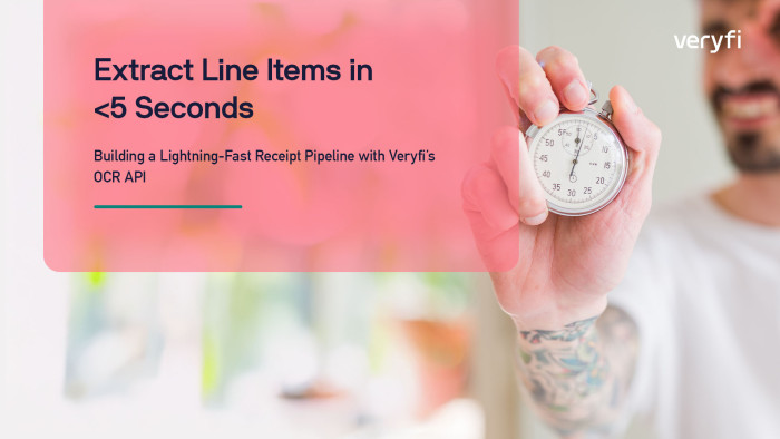 Extract Line Items in <5 s: Building a Lightning-Fast Receipt Pipeline with Veryfi\'s OCR API