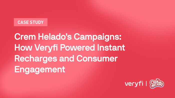 Crem Helado’s Campaigns: How Veryfi Powered Instant Recharges and Consumer Engagement