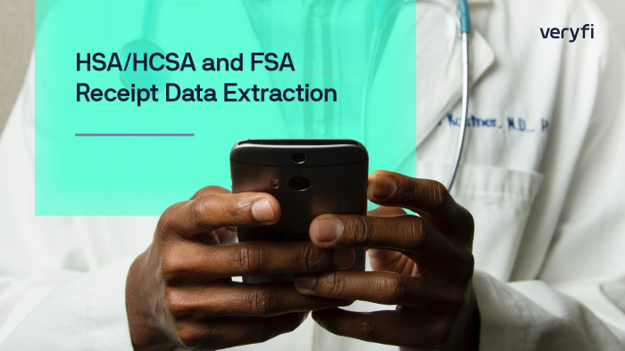 HSA/HCSA and FSA Receipt Data Extraction