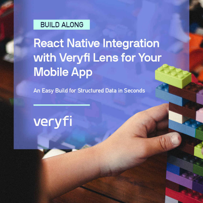 React Native Integration with Veryfi Lens