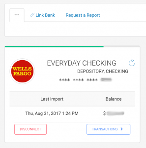 Bank Reconciliation for your everyday checking account