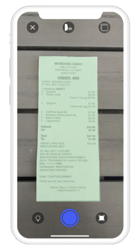 scan receipts to make money