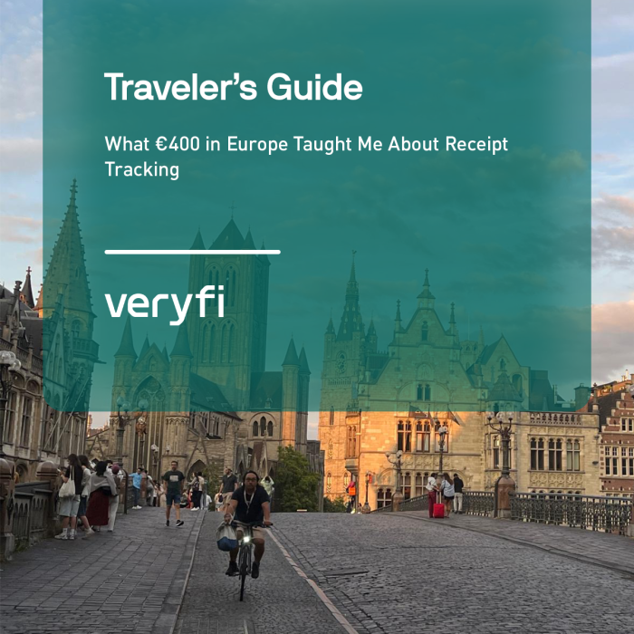 Traveler\'s Guide: What €400 in Europe Taught Me About Receipt Tracking