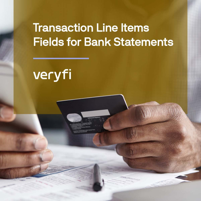 Bank Statements ► Transaction Line-Items