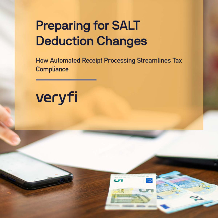 Preparing for SALT Deduction Changes: How Automated Receipt Processing Streamlines Tax Compliance