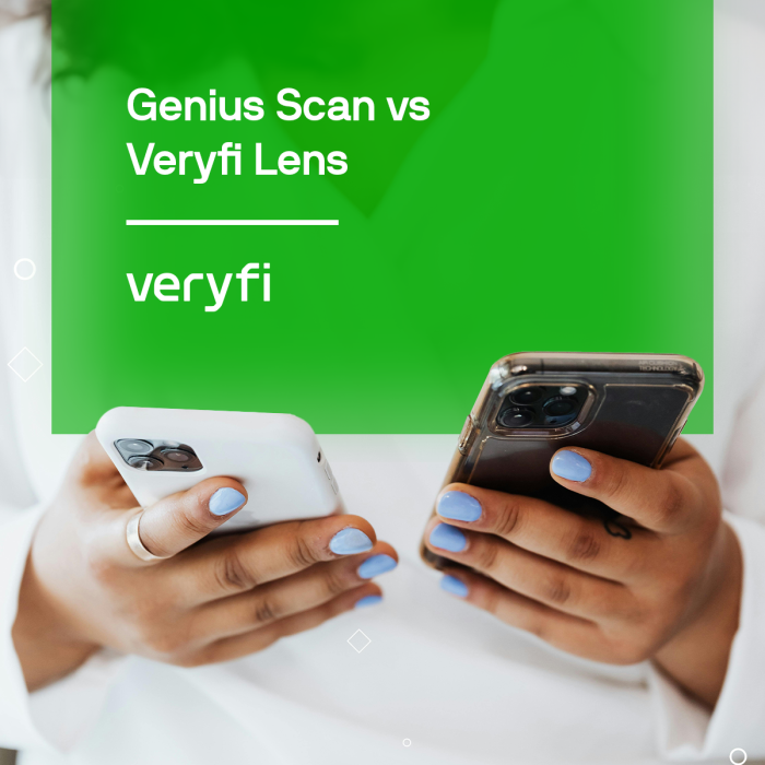 Genius Scan vs Veryfi Lens