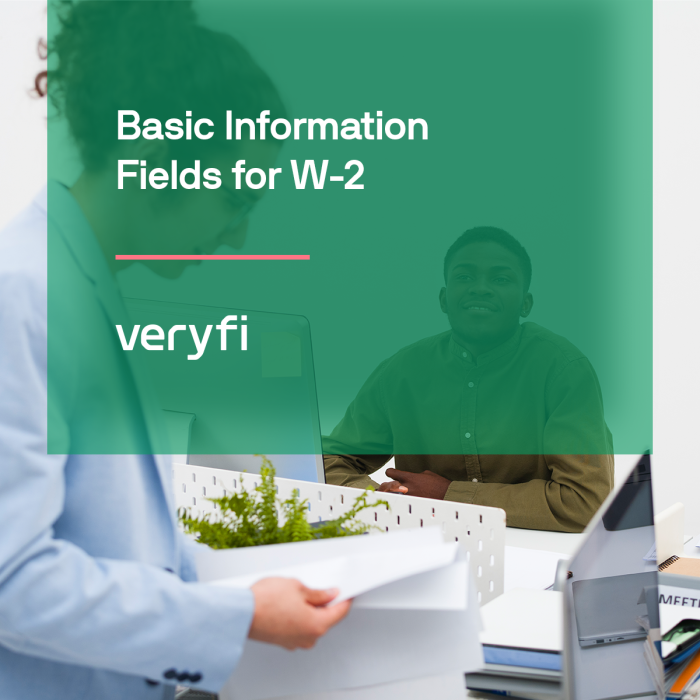 W-2 ► Basic Information Fields