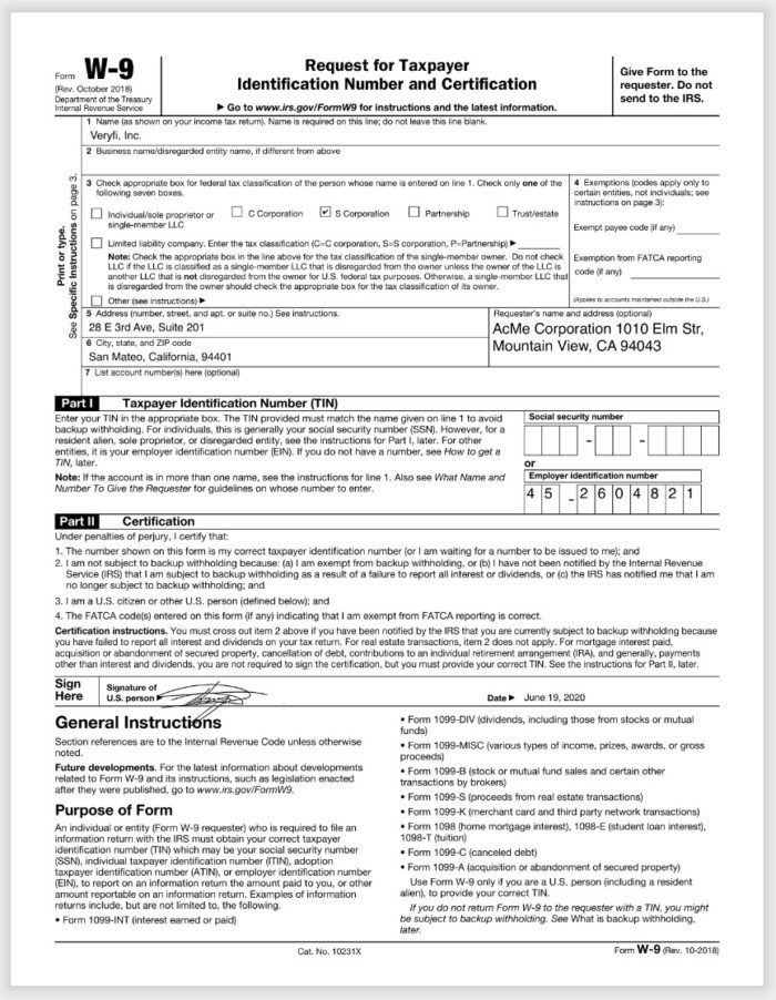 Why Would a Vendor Request a W9 Form?