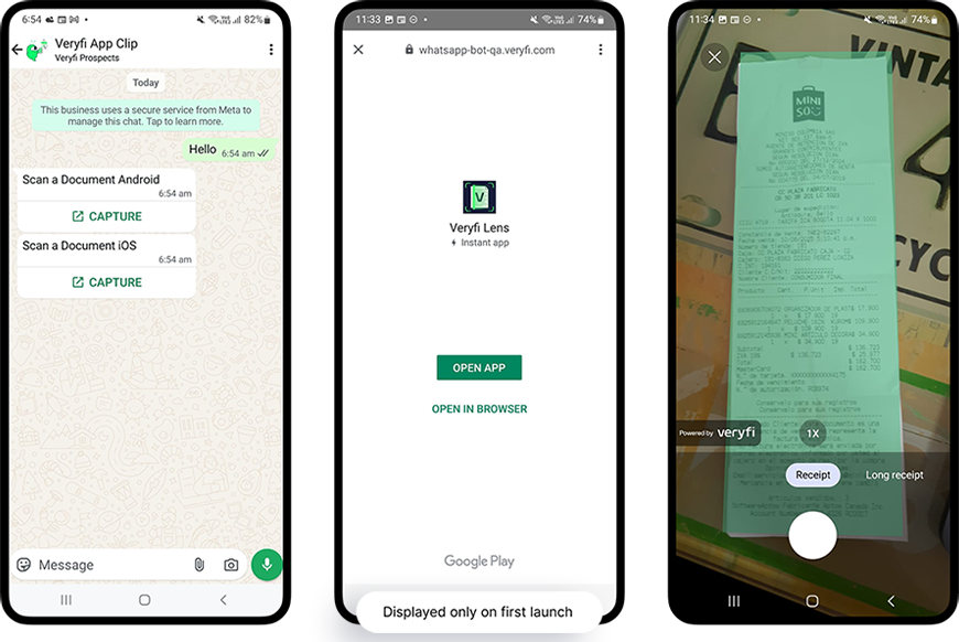 Lens for WhatsApp on Android
