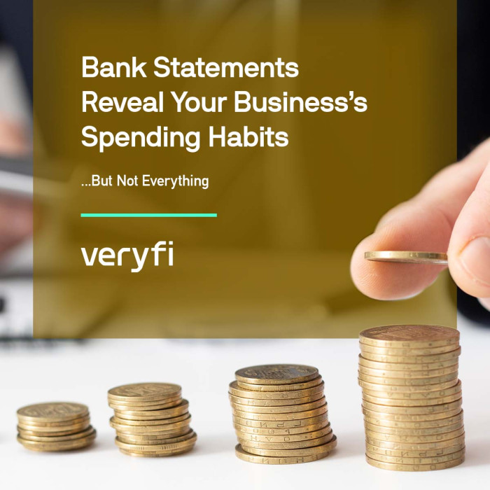 Business Bank Statements Reveal Spending Habits…but not everything