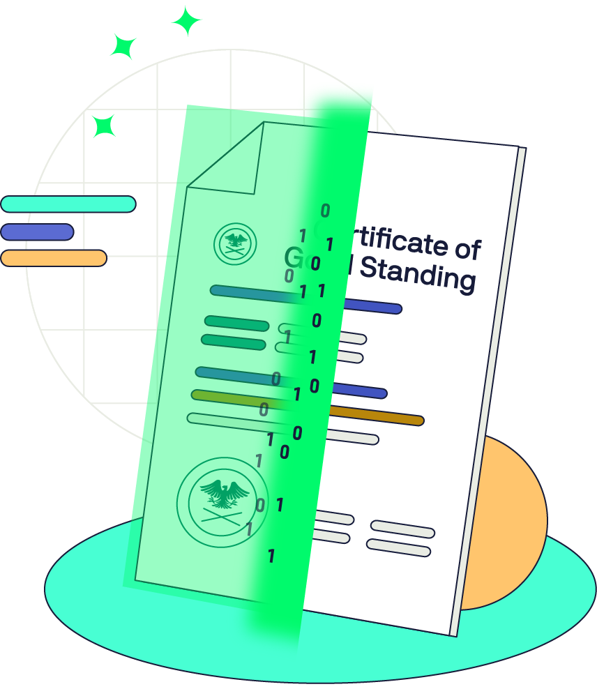 Certificate of Good Standing OCR API
