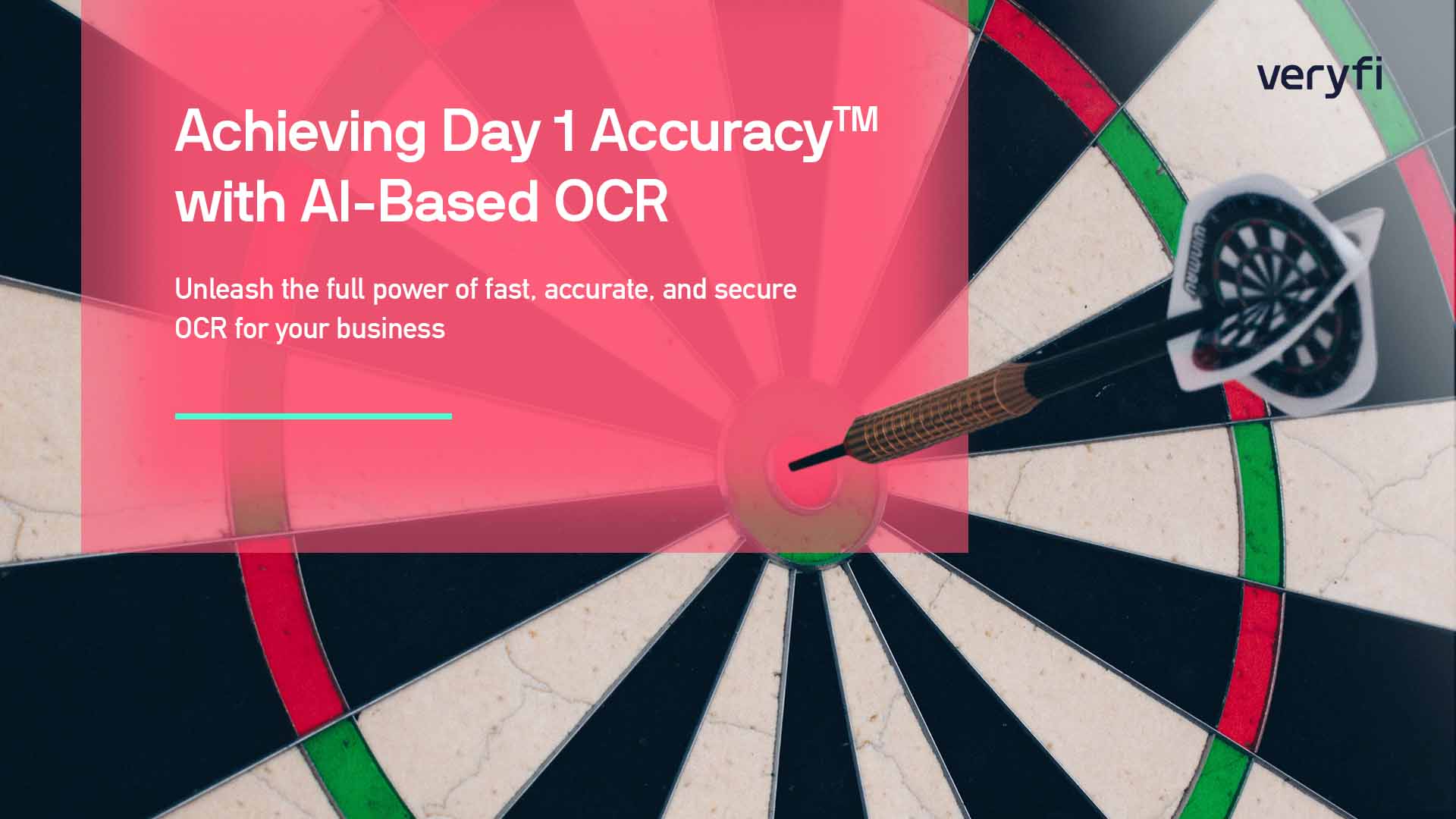 day 1 accuracy represented by a dart board with a bullseye