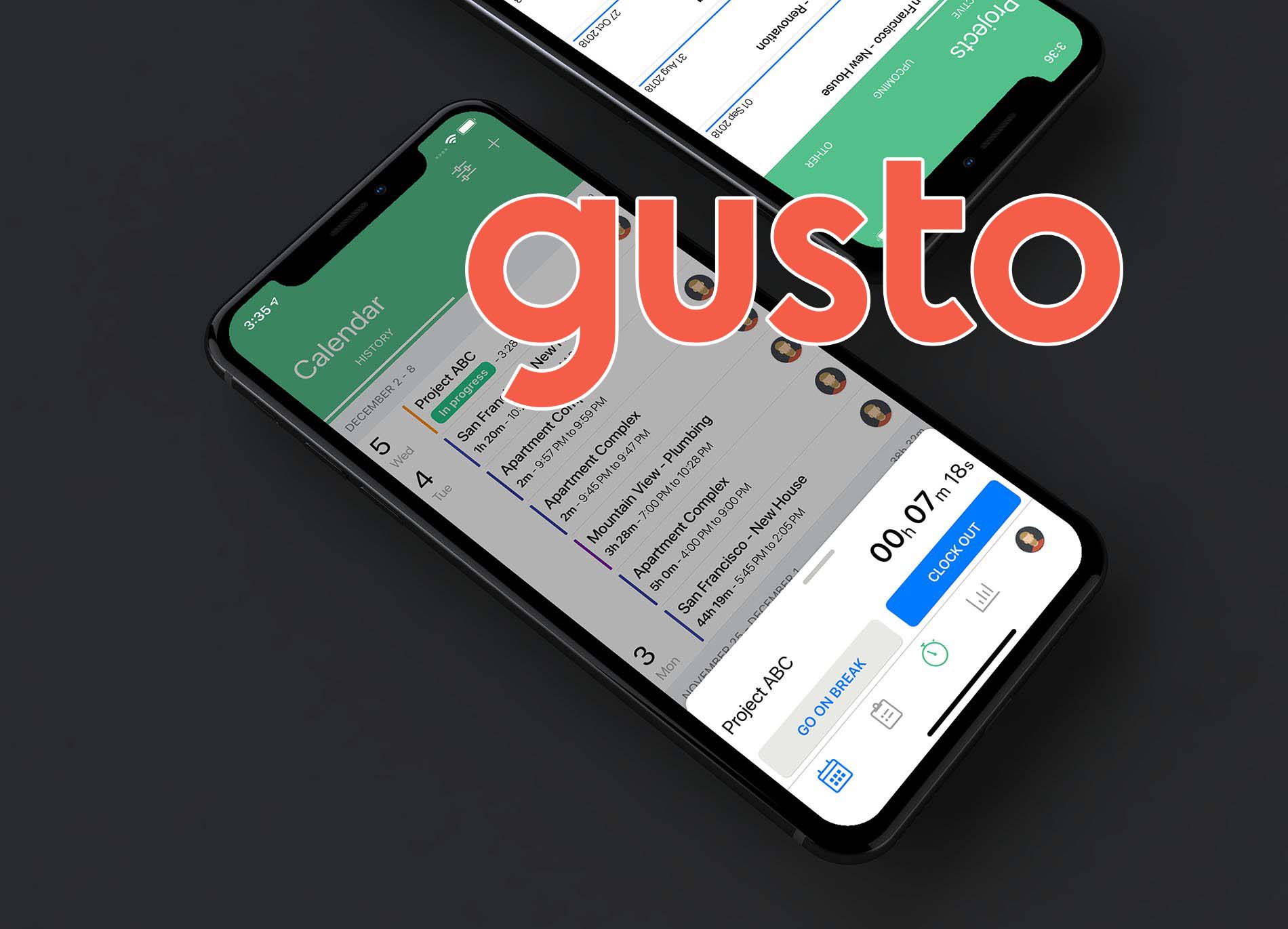 gusto timetracker