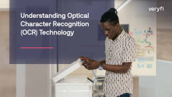 ocr flatbed scanner in use