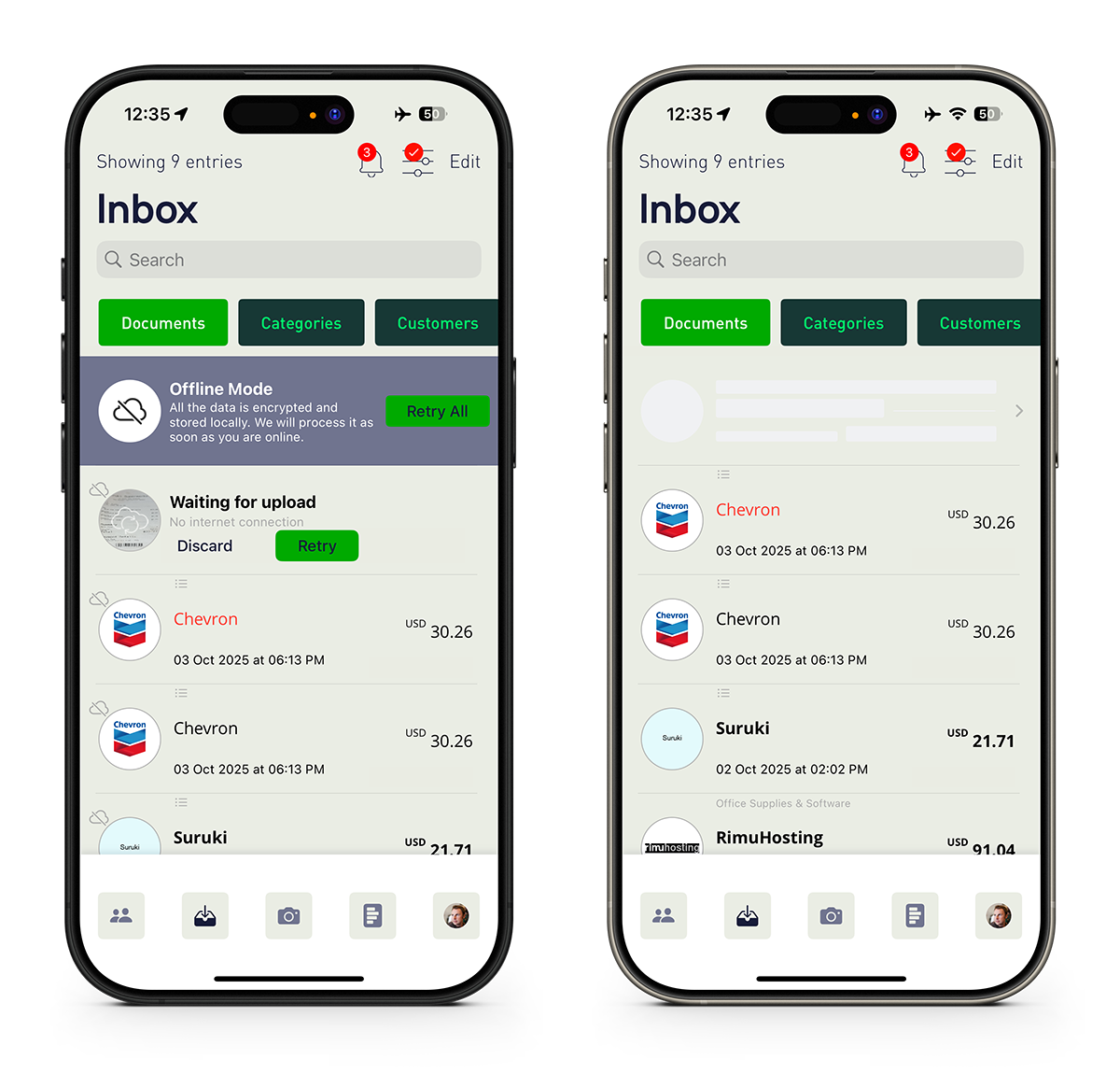 Offline Mode: Keep Scanning Even Without Internet using Veryfi Lens