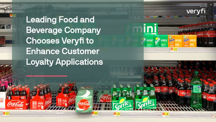 Leading Food and Beverage Company Chooses Veryfi to Enhance Customer Loyalty Applications