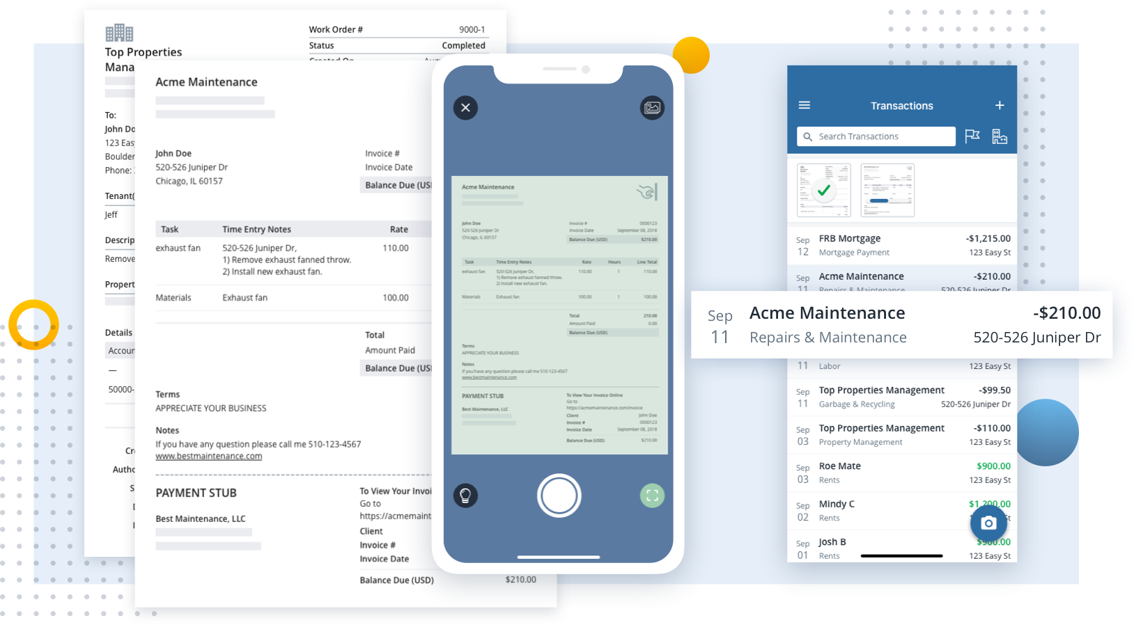 Stessa iOS Product Shot with Veryfi Lens technology for data extraction