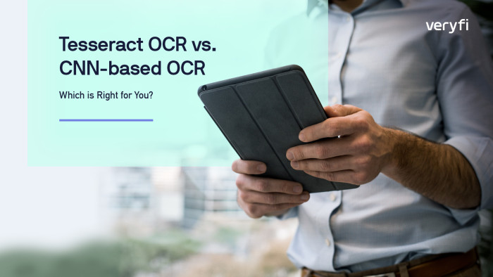 Tesseract OCR vs. CNN-based OCR: Which is Right for You?