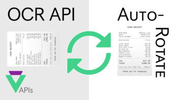 Auto-Rotate Receipts using Veryfi OCR API