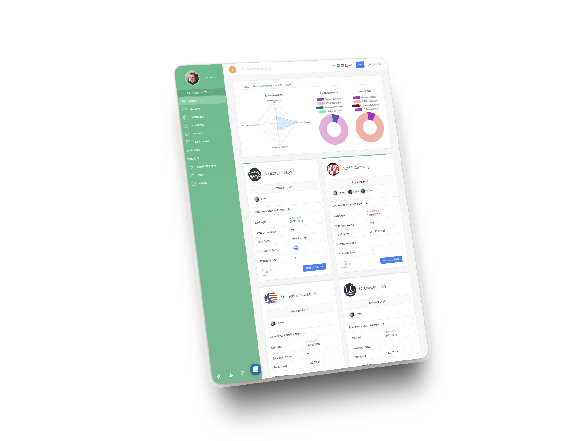 Practice Management Portal - Veryfi for Accountants & Bookkeepers