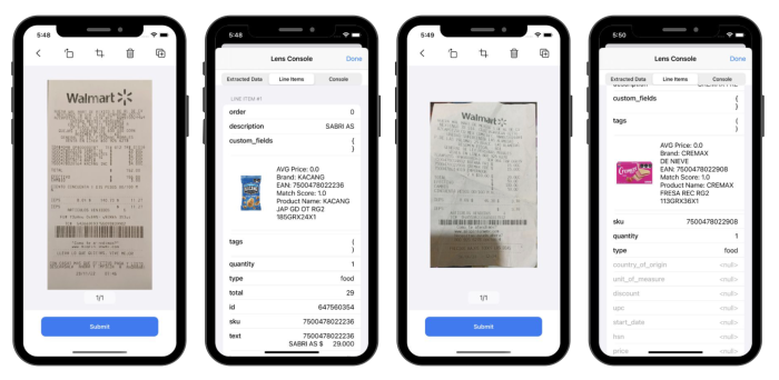 SKU line item product matching for CPG brands and Travel & Expense companies